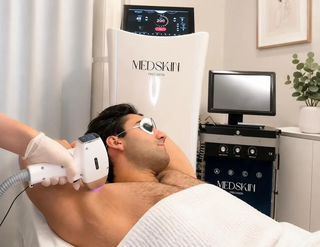 Epilation laser hommes Medskin